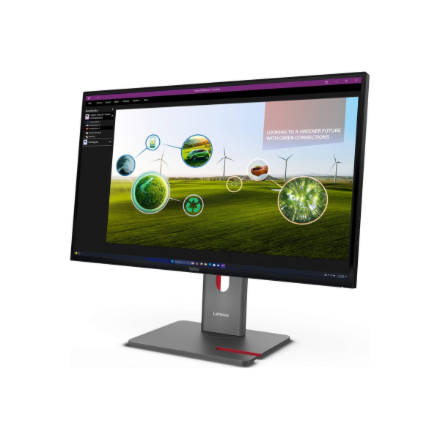 Lenovo | ThinkVision | P27Q-40 | 27 " | IPS | 16:9 | 120 Hz | 4 ms | 350 cd/m² | HDMI ports quantity 1 | Eclipse black | Warranty 36 month(s)