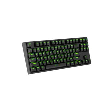 Genesis | THOR 404 TKL | Mechanical Gaming Keyboard | Wired | US | Kailh Box Brown V2 | Black | RGB