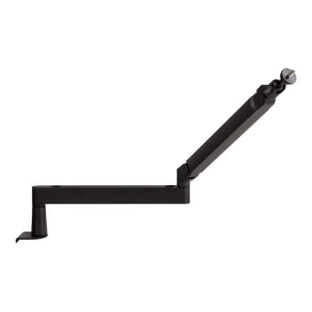 Elgato | Wave Mic Arm | 10AAN9901 | Upper Arm Desk Clearance (160 mm); Lower Arm Desk Clearance (70 mm); Horizontal Reach (740 mm); Vertical Rotation (90 ° up / 60 ° down (elbow); Desk Clamp expandable up to 60 mm | Low Profile