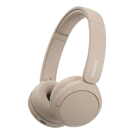 Sony | Wireless Headphones | WH-CH520 | Wireless | On-Ear | Microphone | Beige | Noise canceling | Wireless