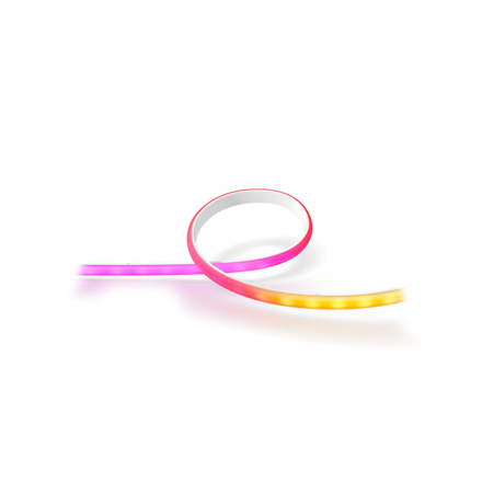 Philips Hue | Lightstrip | Hue Gradient Lightstrip 2m Base Kit | White and colored light