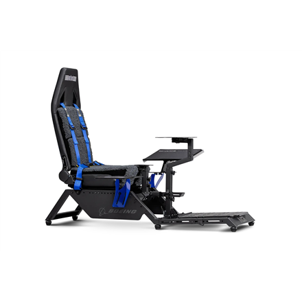 Next Level Racing Boeing Commercial Edition Flight Simulator | Blue highlights