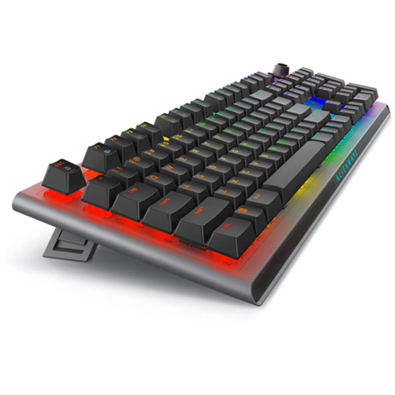 Dell | Alienware Tri-Mode AW920K | Wireless Gaming Keyboard | Wireless | Bluetooth | RGB LED light | Wireless connection | US | CHERRY MX Red | Dark Side of the Moon