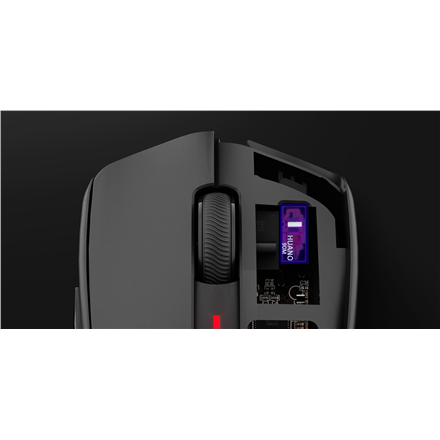 Genesis ZIRCON 500 G2 | Gaming Mouse | Wireless/Wired | 2.4 GHz, Bluetooth, USB | Black