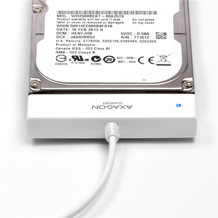 AXAGON USB 2.0 - 2.5" HDD SATA adapter case | ADSA-1S