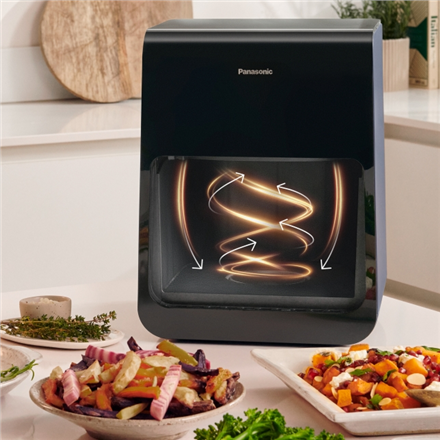 Panasonic Air Fryer | NF-CC600AXE | Power 1450 W | Capacity 6 L | Black