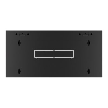 Lanberg | Rack cabinet 19" wall-mounted 4U 600 fast assembly (flat pack) | WFFA-5604-10B | Black