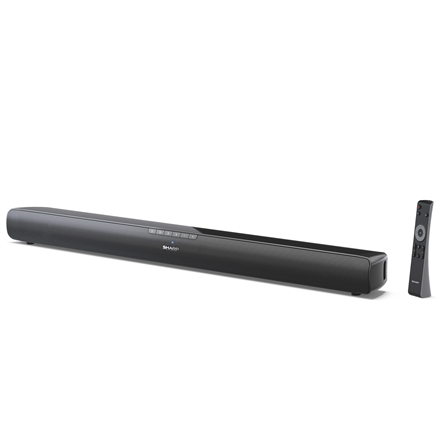 Sharp HT-SB100 2.0 Soundbar for TV above 32", HDMI ARC/CEC, Aux-in, Optical, Bluetooth, USB, 80cm, Gloss Black | Sharp | Yes | Soundbar for TV above 32" | HT-SB100 | Black | No | USB port | AUX in | Bluetooth | Wireless connection
