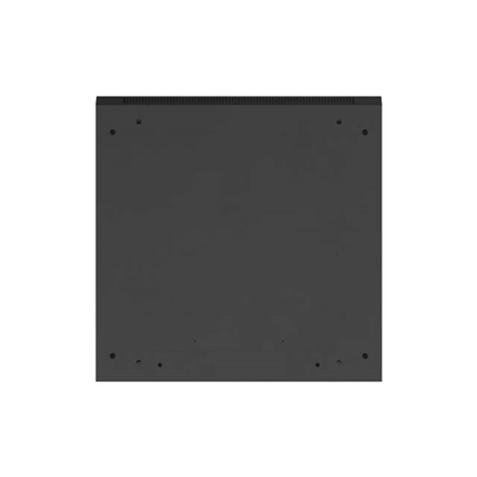 Lanberg Wall mounted installation cabinet 19" 6U 600X600 | WF01-6606-23B | Black