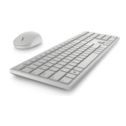 Dell | Keyboard and Mouse | KM5221W Pro | Keyboard and Mouse Set | Wireless | Mouse included | Russian | White
