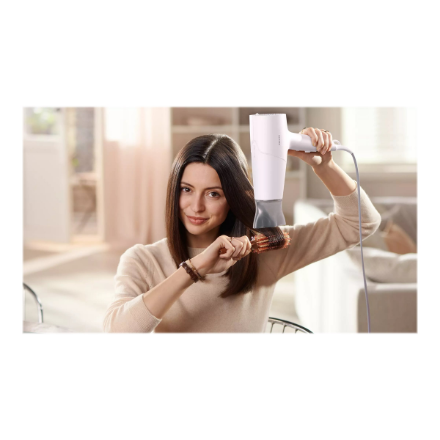 Philips | Hair Dryer | BHD500/00 | 2100 W | Number of temperature settings 3 | Ionic function | White
