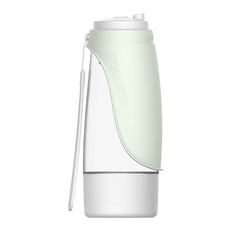Dogness D10 438ml Travel Bottle + 2-in-1 Pet conteiner (light green) - Product Image 1