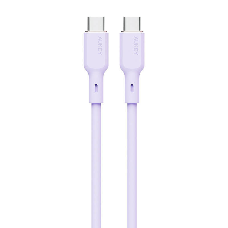 USB-C to USB-C Cable Aukey CB-SCC102, 100W, 1.8m (lavender) - Product Image 1