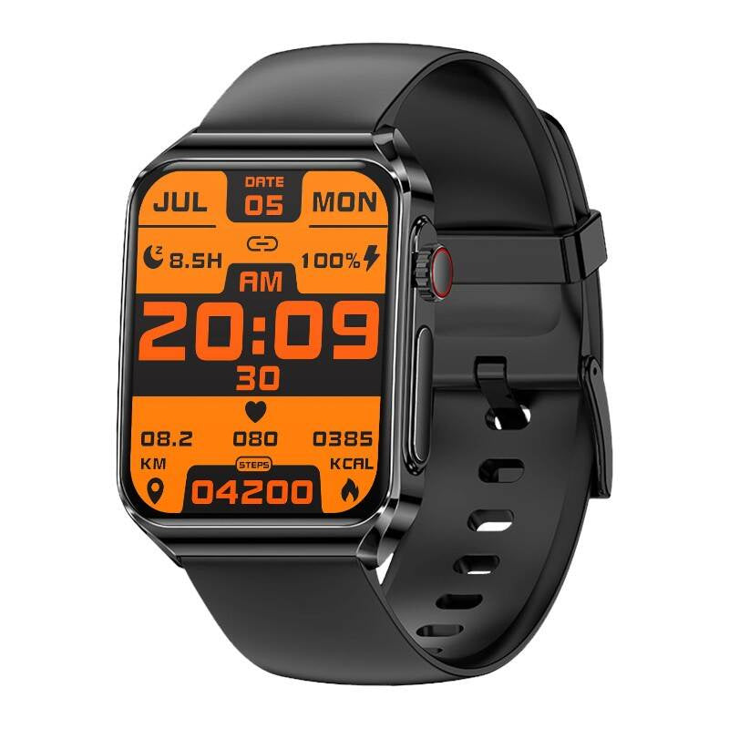 BlitzWolf BW-HL6 Smartwatch (schwarzes Silikon)
