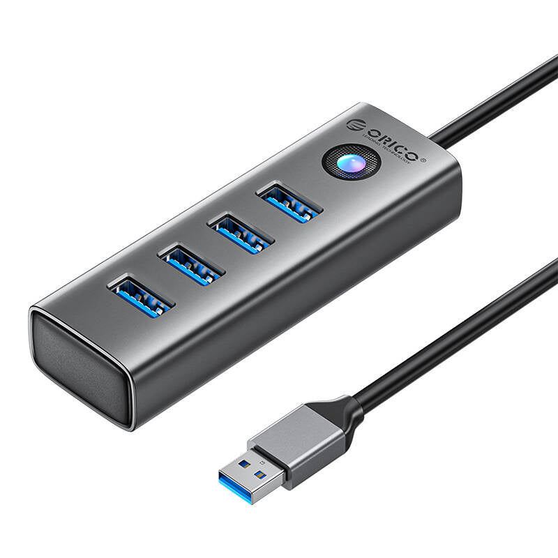 Orico PDD4U USB to 4x USB 3.0 Hub Adapter (gray) - Product Image 1