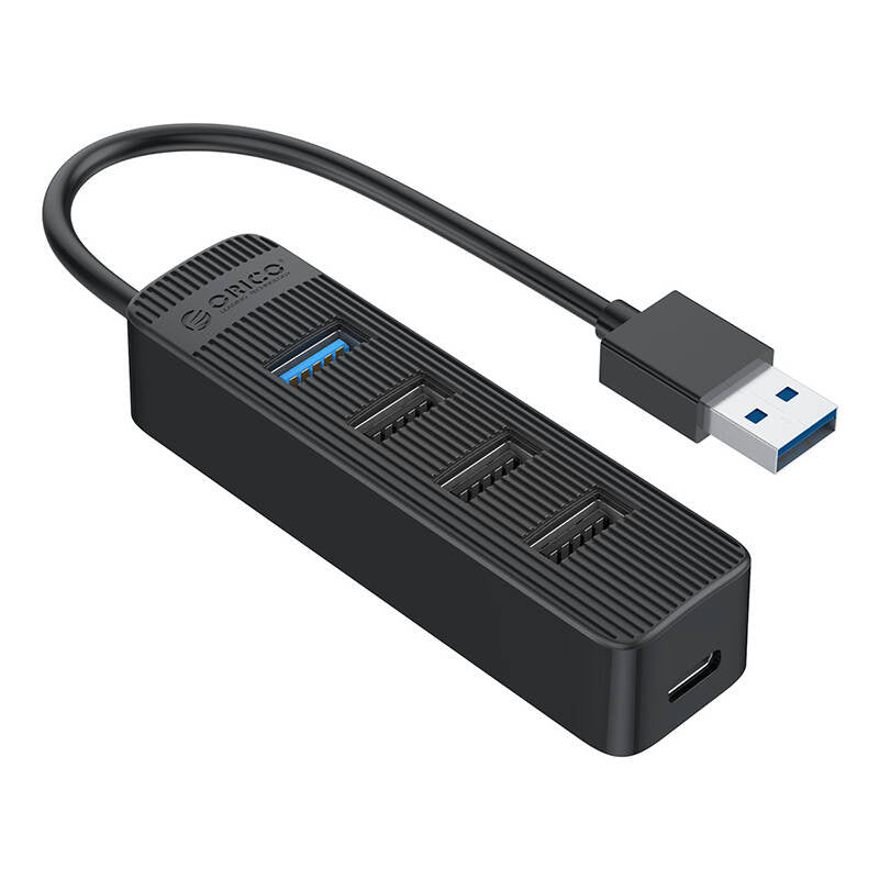 Orico USB to USB 3.0 + 3x USB 2.0 Hub Adapter (black) - Product Image 1