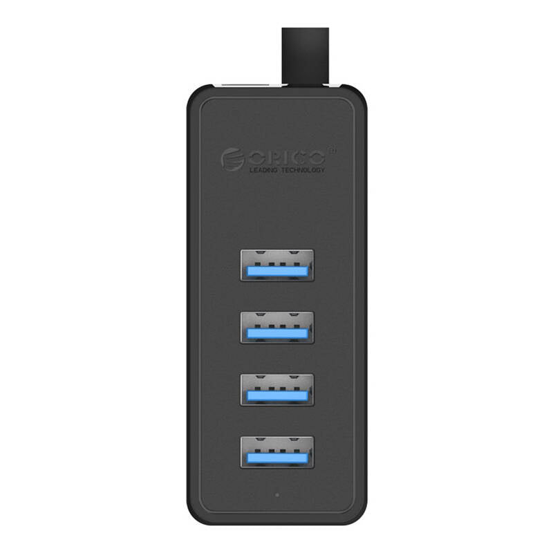 Orico W5P-100 USB to 4x USB 3.0 Hub Adapter (black) - Product Image 1