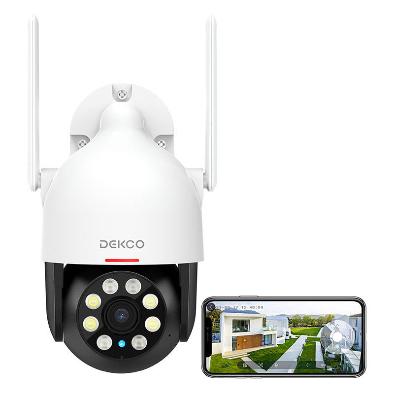 IP Outdoor camera WiFi DEKCO DC5L 2K QHD 166° - Product Image 2