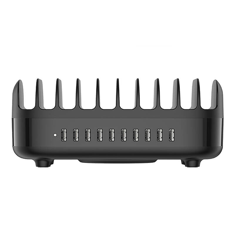 Orico smart charging station, USB-A 10 ports (black) - Product Image 1