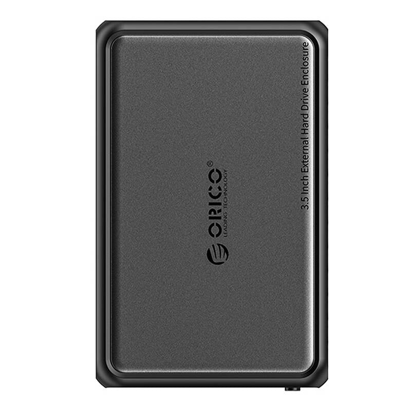 Orico DDL HDD/SSD enclosure 2.5" / 3.5", 5Gbps, USB-A to USB-B (black) - Product Image 1