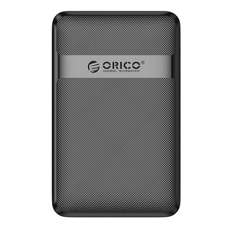 Orico 2577 HDD/SSD 2.5" drive enclosure, 5Gbps, USB-A to USB Micro-B (black) - Product Image 1