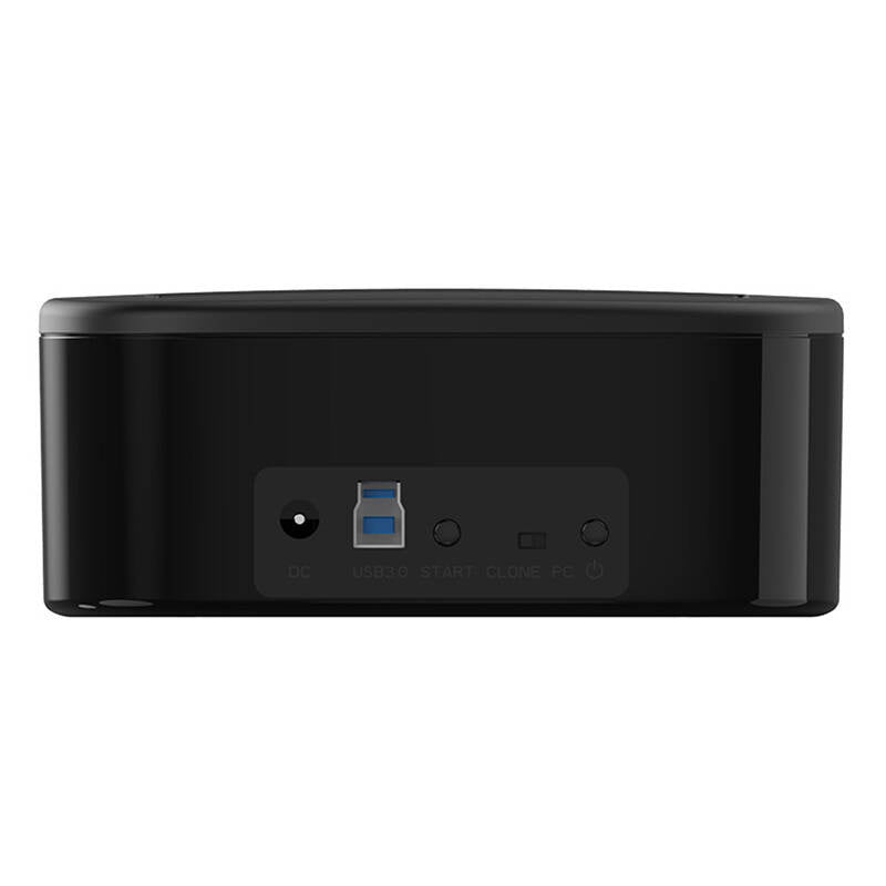 Orico docking station for 2.5" / 3.5" HDD / SSD, 5Gbps, USB-C to USB-C/A with cloning function (black) - Product Image 2