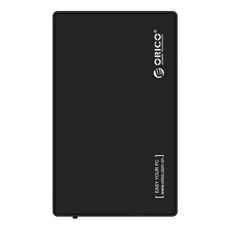 Orico 3588 HDD/SSD 3.5", 5Gbps, USB-A to USB-B drive enclosure (black) - Product Image 1
