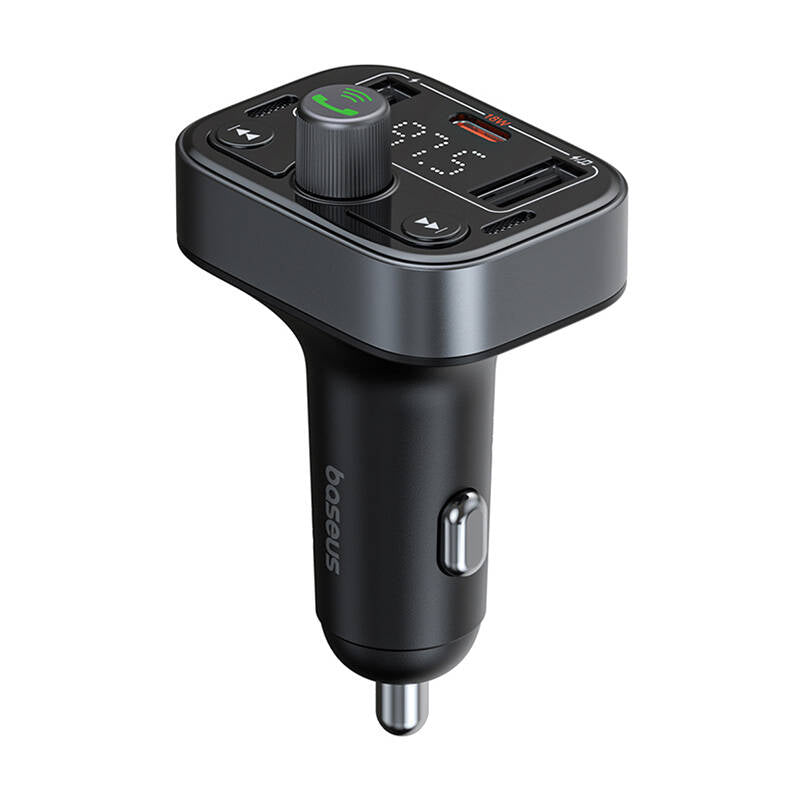 FM Transmitter Baseus S-09 Pro, Bluetooth (black) - Image 2