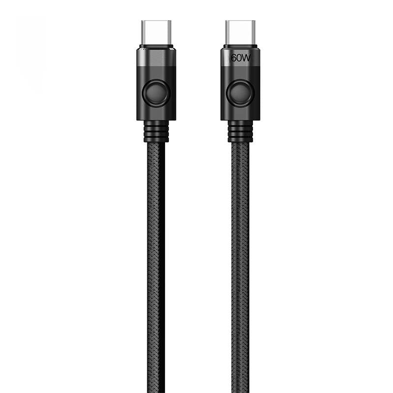 Orico 60W USB-C to USB-C charging cable (black) - Product Image 1