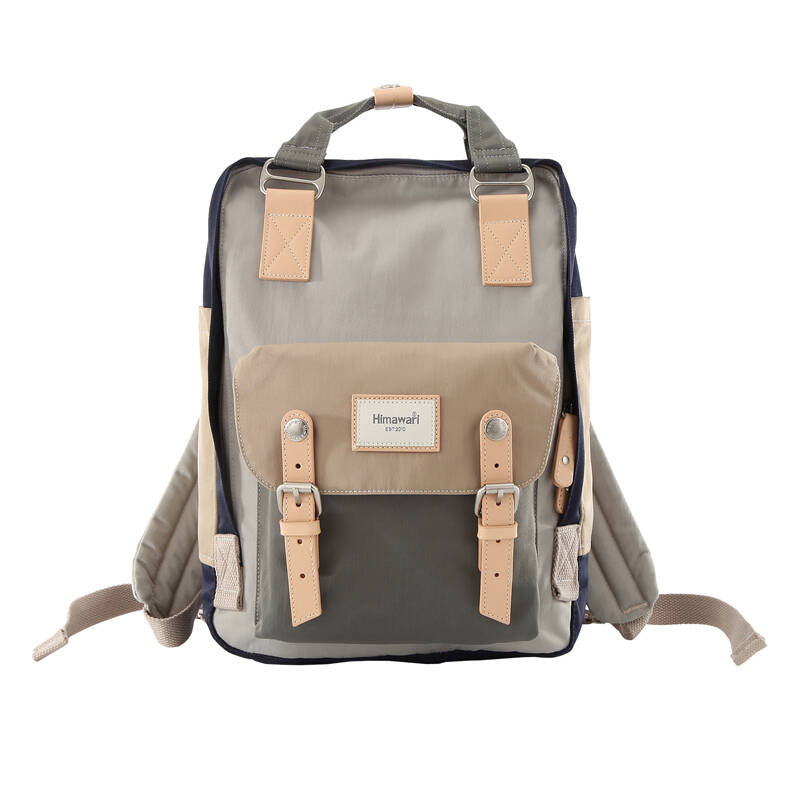 Himawari 188L 14'' laptop backpack (gray-beige) - Image 1