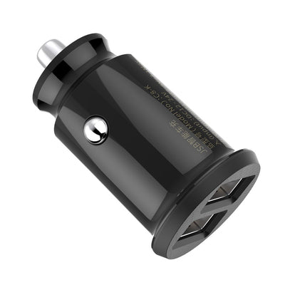 Baseus Grain Car Charger CCALL-ML01 mini charger 2x USB-A 3.1A - black