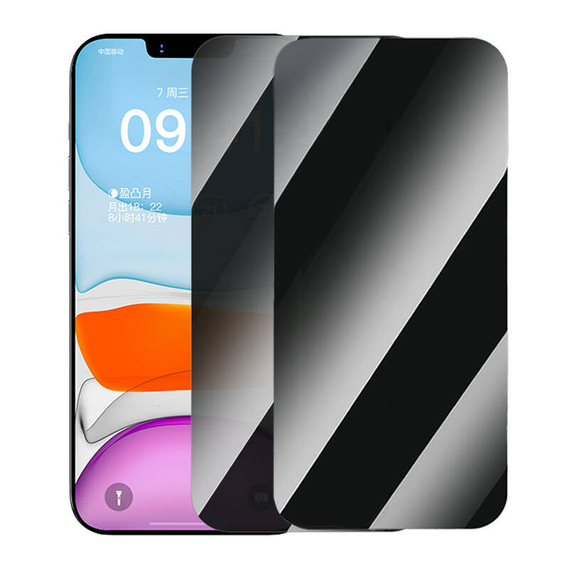 Baseus privacy tempered glass Superior for iP 11Pro/X/XS +2x cleaning kit i EasyStick - Product Image 1