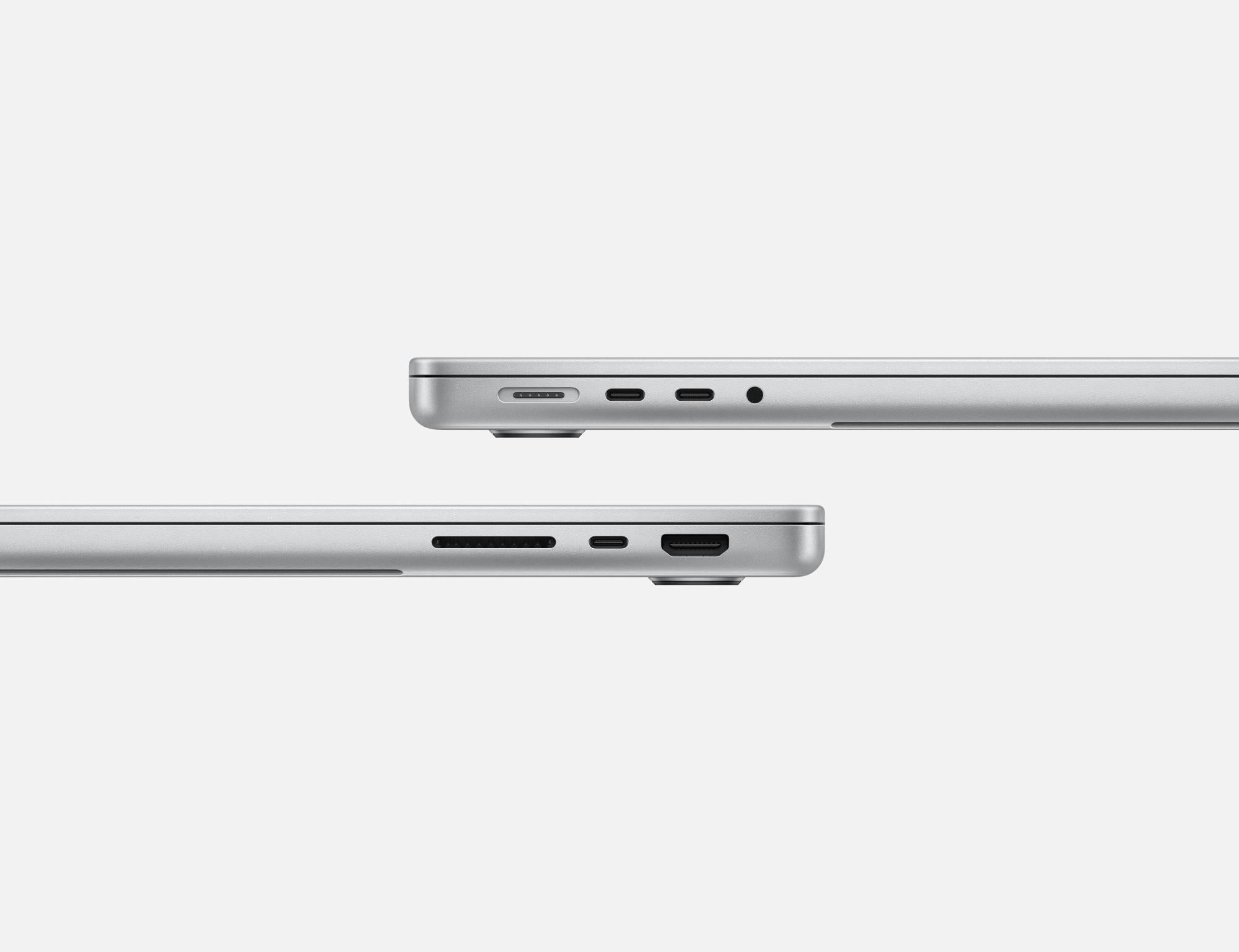 Notebook APPLE MacBook Pro MacBook Pro M5 14.2" 3024x1964 RAM 16GB SSD 1TB 10-core GPU ENG Card Reader SDXC macOS Tahoe Silver 1.55 kg MDE54ZE/A