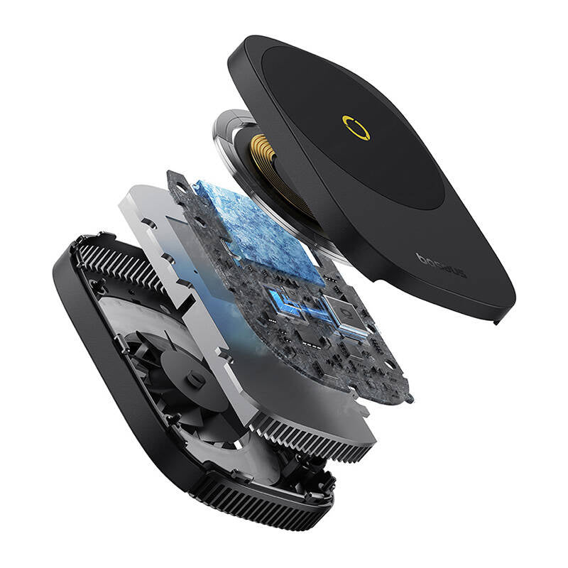 Baseus MagPro II Ultra-Thin Phone Cooler with charger (black) - Product Image 4