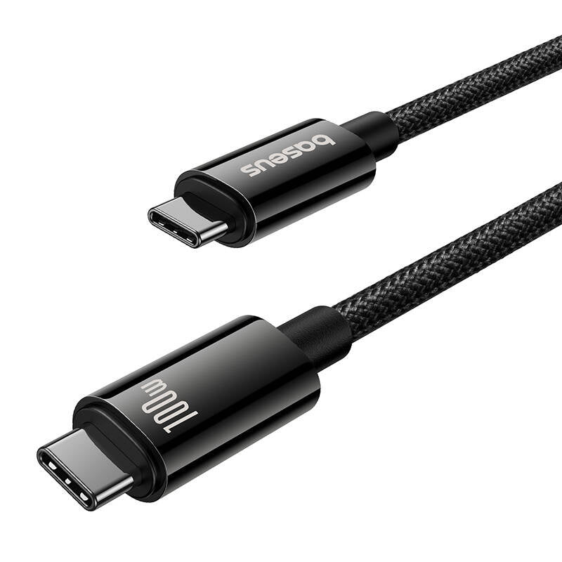 Baseus Cable USB Tungsten Gold USB-C to USB-C 100W 1,5m (black) - Product Image 3
