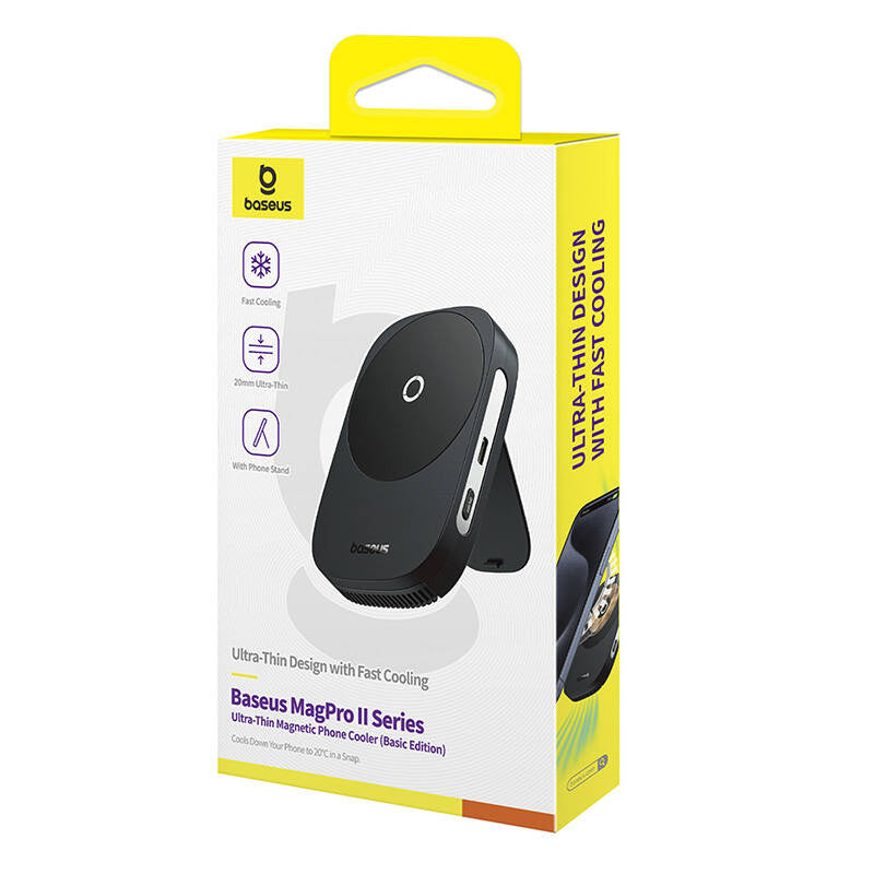 Baseus MagPro II Ultra-Thin Phone Cooler (black) - Product Image 7