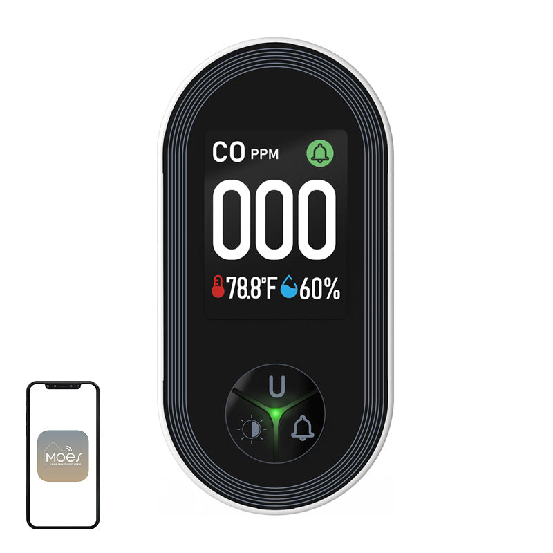 MOES S02-CO Carbon Monoxide Detector - Image 1