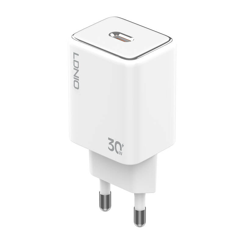 LDNIO A1508C 30W USB-C mains charger + USB-C cable - Product Image 1