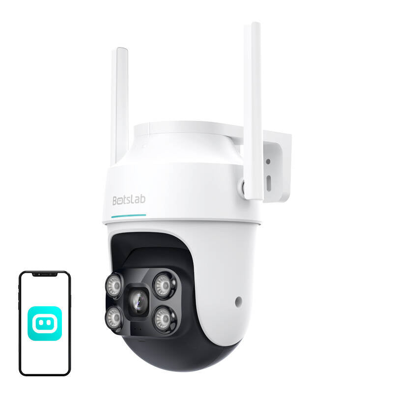360° Outdoor WLAN Kamera Botslab PT W312 4MP 5G
