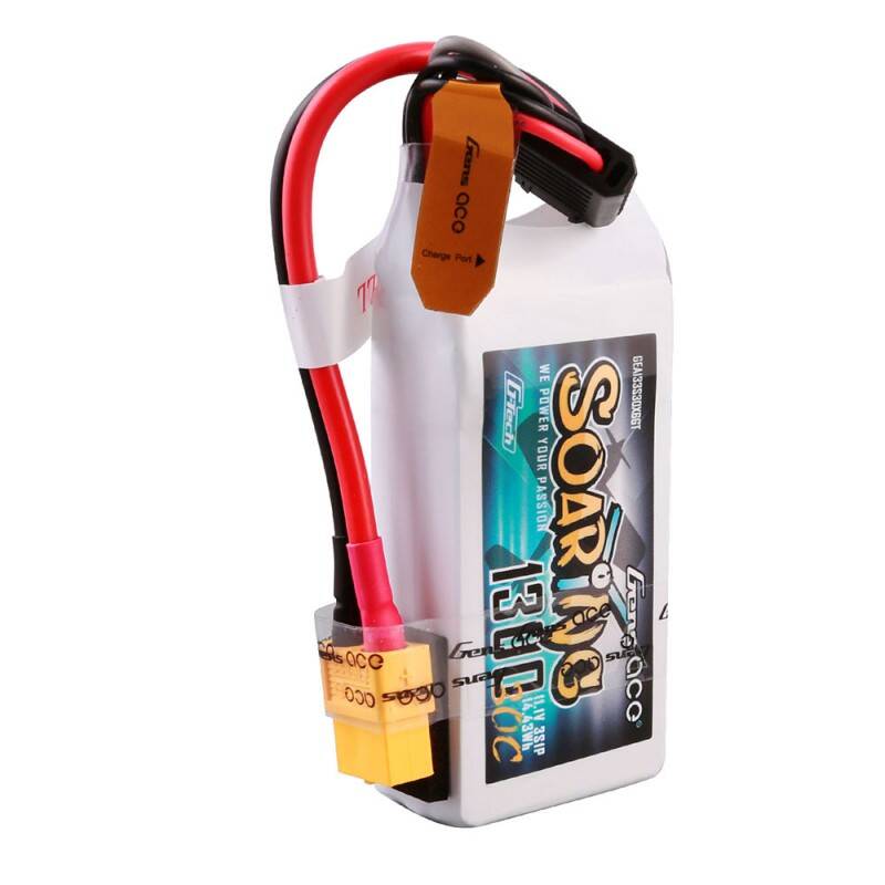 Gens ace G-Tech Soaring 1300mAh 11.1V 30C 3S1P Lipo Battery - Image 4