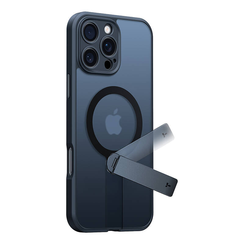 Torras Pstand Spin Case for iPhone 16 Pro (Black) - Image 1