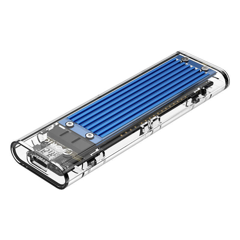 Orico Enclosure SSD M.2 , NVME, USB-C 3.1 Gen.2, 10Gbps (blue) - Product Image 1