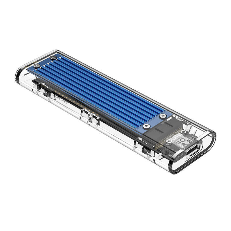 Orico Enclosure SSD M.2 , NVME, USB-C 3.1 Gen.2, 10Gbps (blue) - Product Image 2