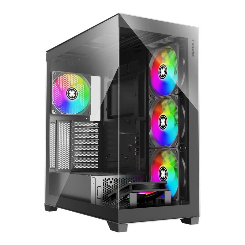 Case XILENCE ATX/micro ATX/Mini-ITX Black Midi Tower PC X818.ARGB