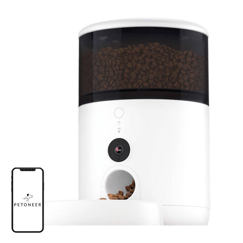 Petoneer NutriVue smart food dispenser (with stainless steel bowl) - Product Image 1