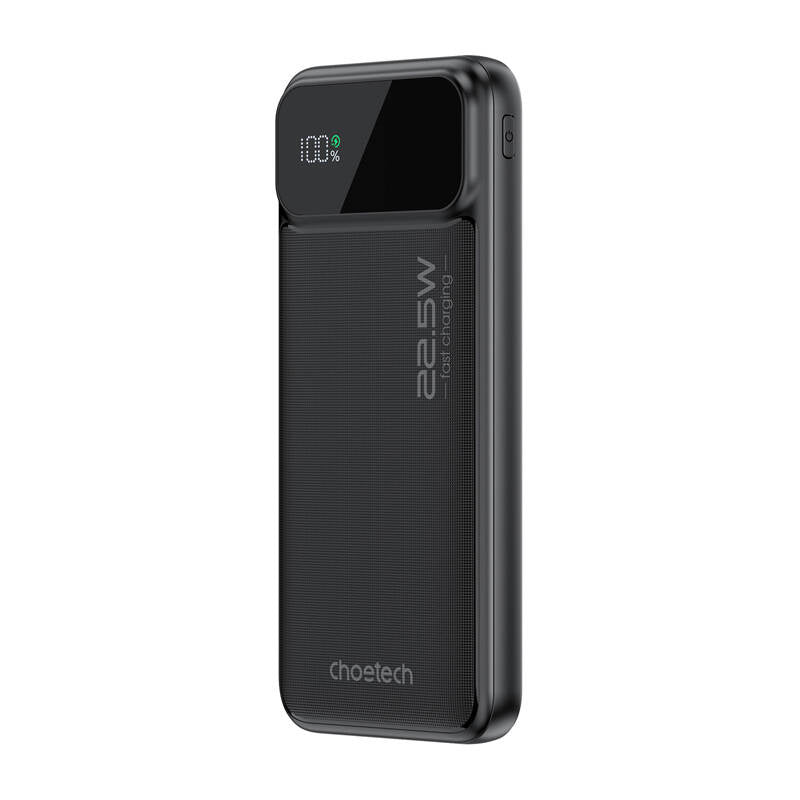 Choetech Powerbank B728 10000mAh 22.5W PD (black) - Product Image 1