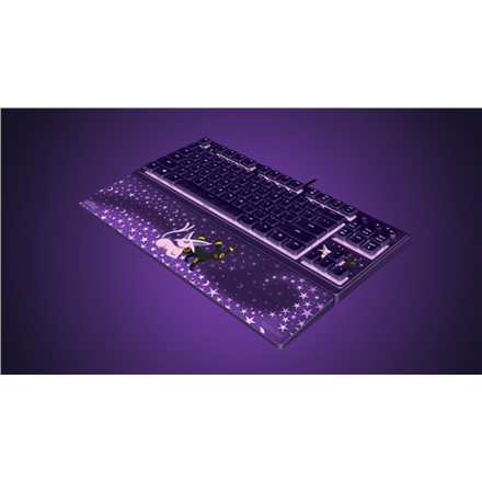 Razer Ornata V3 Tenkeyless | Gaming keyboard | Wired | US | Razer Mecha-Membrane Switches | Wrist Rest | Pokémon Espeon/