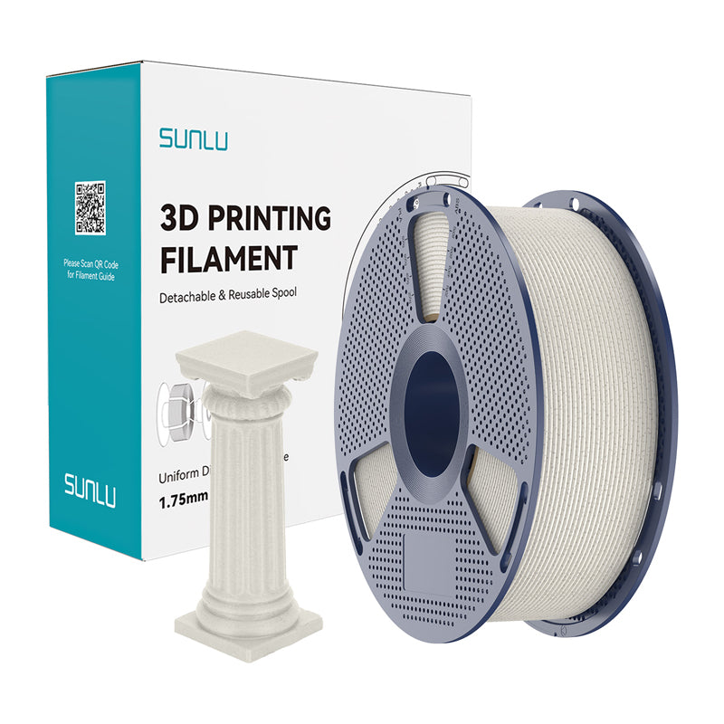 Sunlu PLA High-Speed Marble Filament (chestnut) - Image 1