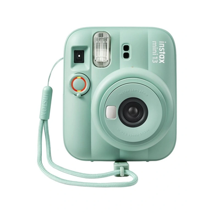 Fujifilm Instant Camera | Instax mini 13 + Instax Mini Glossy (10pl) | Green | 0.3m - ∞ | 800