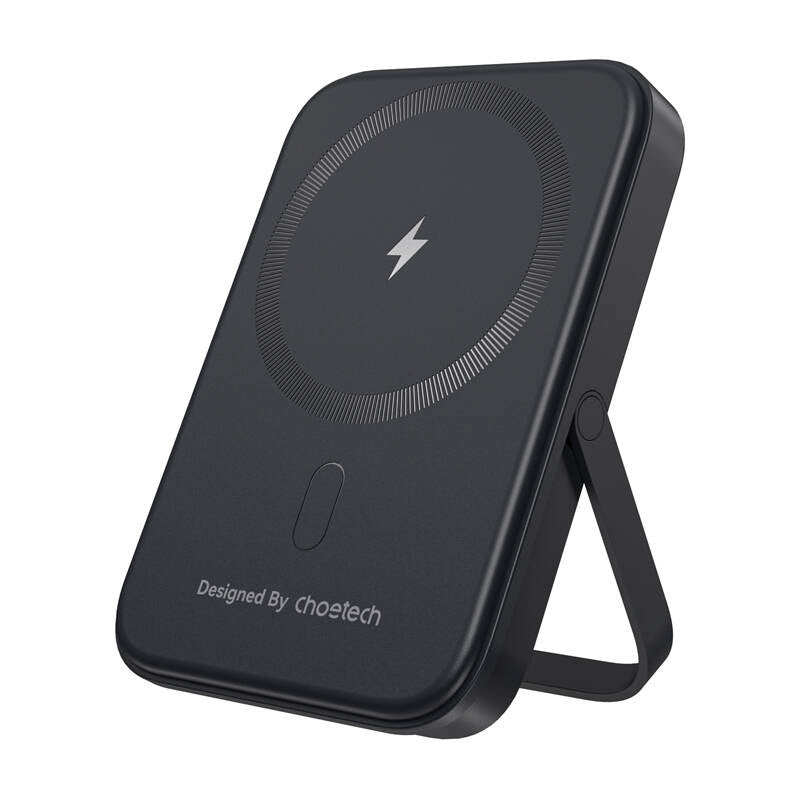 Choetech B742 5000mAh 20W PD magnetic powerbank with stand (black) - Product Image 1